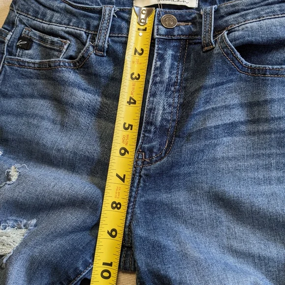 KANCAN Destroyed Zipper Ankle Skinny Jeans - Picture 11 of 12